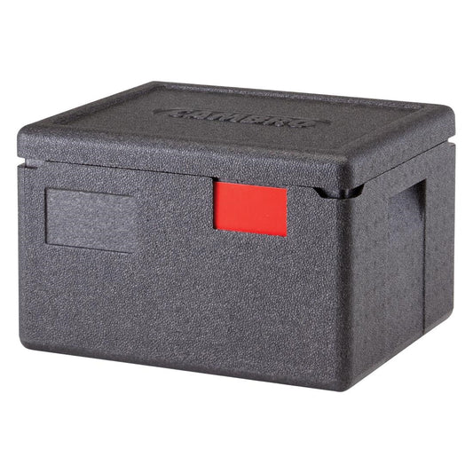 Cambro GOBOX EPP260 Top Loading  GN Pan Carrier for 1/2 x 150mm Pans - Black • PAS-DW570