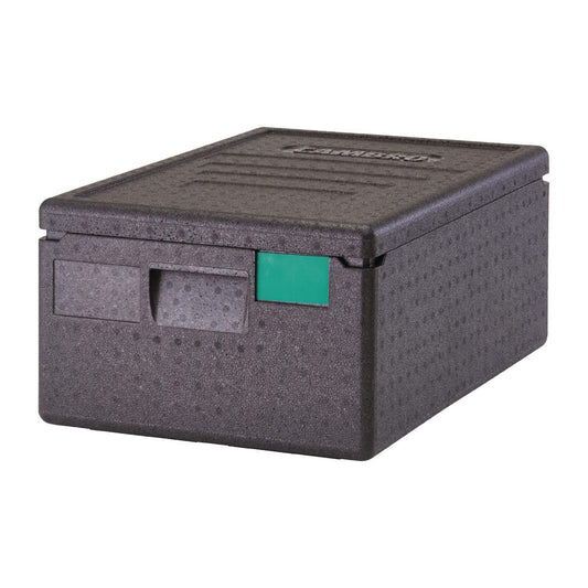 Cambro GOBOX EPP160 Top Loading GN Pan Carrier for  1/1 x 150mm pans - Black • PAS-DW573