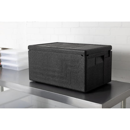 Cambro EPP Economic Insulated Top Loading Food Pan GoBox Carrier 46Ltr • PAS-DW576