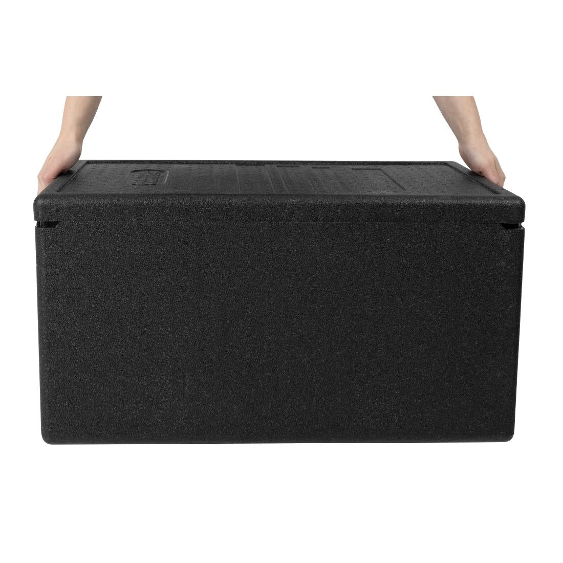Cambro GOBOX EPP4060 Top Loading Sheet Pan Carrier - Black - 400x600mm - 80Ltr (Stores 1 x 300mm deep 60x40cm crate | 80Ltr) • PAS-DW582