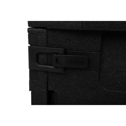 Cambro GOBOX EPP4060 Front Loading Sheet Pan Carrier - Black - 400x600mm -126Ltr (Stores 6 x 60x40cm crates | 126Ltr) • PAS-DW583