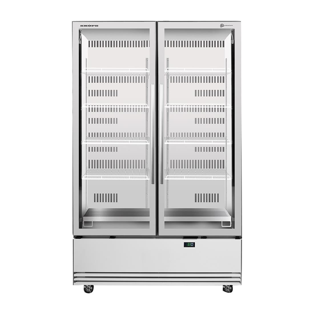 SKOPE ActiveCore BME Two Door Upright Display or Storage Fridge BME1200N-A 1079Ltr • PAS-DW958