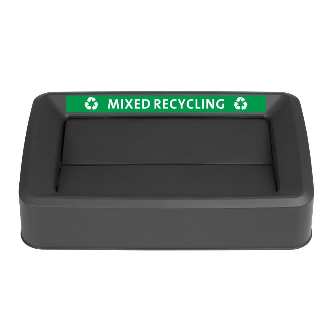 Jantex 60/80Ltr Slim Bin Lid Black (Compatible with Jantex Slim Bins - FX149/DX965/DX966) • PAS-DX179