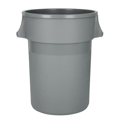 Jantex Heavy-Duty Round Bin Grey 160Ltr • PAS-DX498