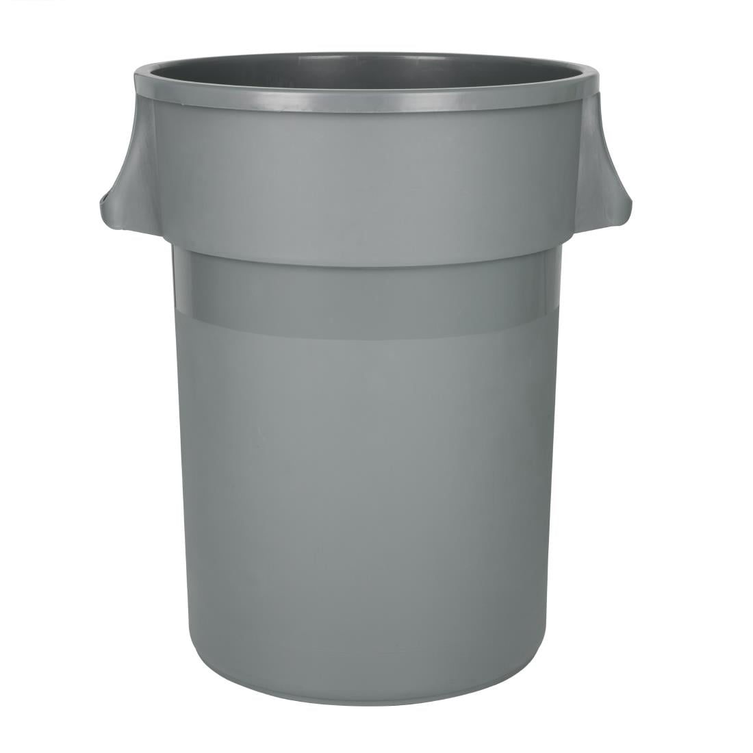 Jantex Heavy-Duty Round Bin Grey 160Ltr (Material: Polypropylene | 795(H)x695(L)x607(W)mm) • PAS-DX498
