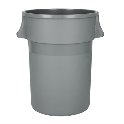 Jantex Heavy-Duty Round Bin Grey 160Ltr (Material: Polypropylene | 795(H)x695(L)x607(W)mm) • PAS-DX498