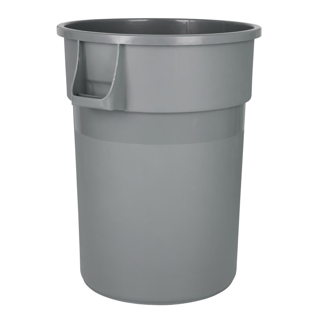 Jantex Heavy-Duty Round Bin Grey 160Ltr (Material: Polypropylene | 795(H)x695(L)x607(W)mm) • PAS-DX498