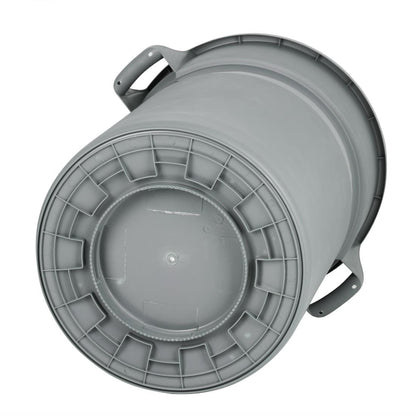 Jantex Heavy-Duty Round Bin Grey 160Ltr • PAS-DX498