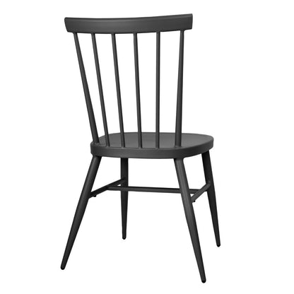 Bolero Windsor Aluminium Black Chairs (4 Pack) (Pack Quantity: 4) • PAS-DX686