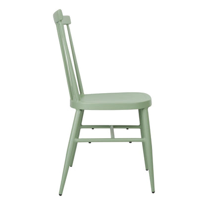 Bolero Windsor Aluminium Green Chairs (4 Pack) (Pack Quantity: 4) • PAS-DX687
