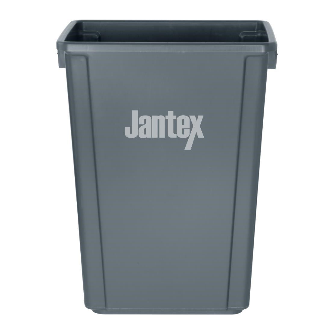 Jantex Slim Bin 60Ltr Grey (Space-saving design. Material: Polypropylene. 600(H)x455(W)x312(D)mm) • PAS-DX965