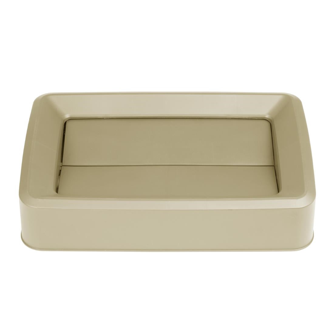 Jantex 60/80Ltr Slim Bin Lid Beige (Compatible with Jantex Slim Bins - FX149/DX965/DX966) • PAS-DX967