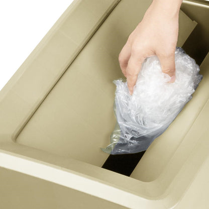 Jantex 60/80Ltr Slim Bin Lid Beige (Compatible with Jantex Slim Bins - FX149/DX965/DX966) • PAS-DX967