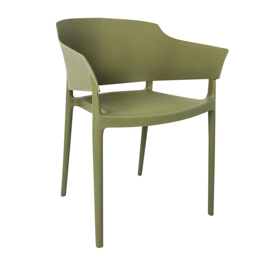 Bolero Lorenzo Cafe Chairs Green Tea (2 Pack) (Pack Quantity: 2) • PAS-DX971