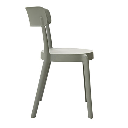 Bolero Mila Café Chairs Moss Grey (2 Pack) (Pack Quantity: 2) • PAS-DX974