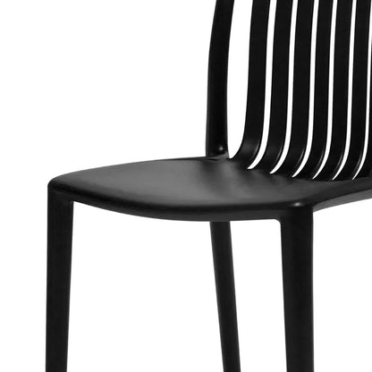 Bolero Verona Café Chairs Black (2 Pack) (Pack Quantity: 2) • PAS-DX976