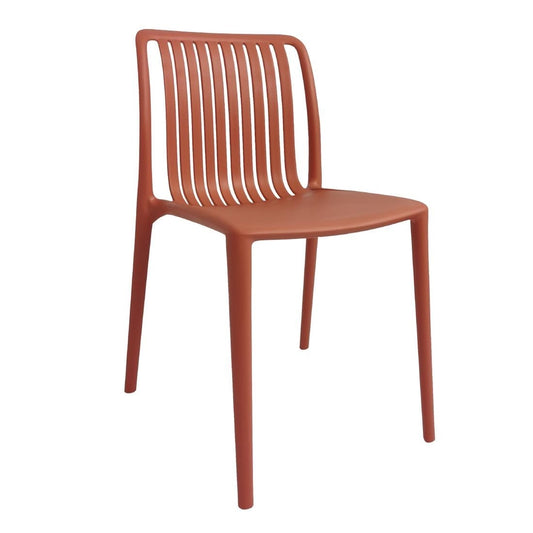 Bolero Verona Café Chairs Mild Orange (2 Pack) (Pack Quantity: 2) • PAS-DX977