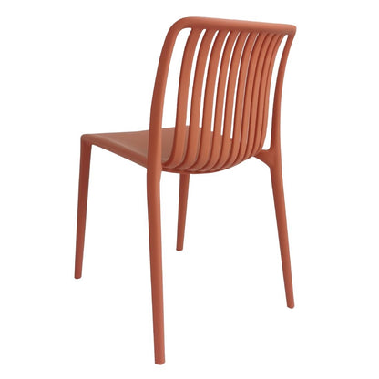 Bolero Verona Café Chairs Mild Orange (2 Pack) (Pack Quantity: 2) • PAS-DX977