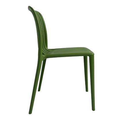 Bolero Verona Café Chairs Forest Green (2 Pack) (Pack Quantity: 2) • PAS-DX978
