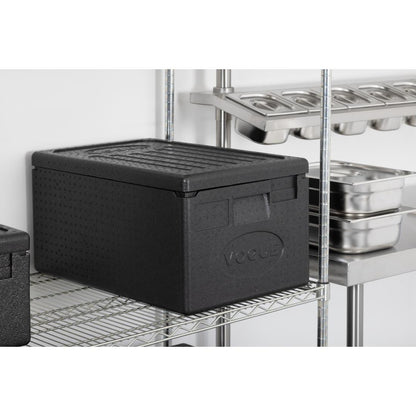 Vogue Insulated EPP Food Transport Box 46Ltr GN Size (600x400x316mm) • PAS-DX990