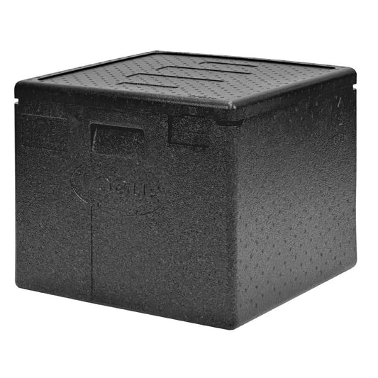 Vogue Insulated EPP Pizza Transport Box 59Ltr 8 Pizza Capacity (480x480x405mm) • PAS-DX991