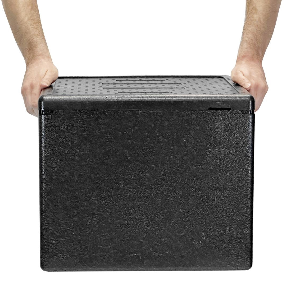 Vogue Insulated EPP Pizza Transport Box 59Ltr 8 Pizza Capacity (480x480x405mm) • PAS-DX991