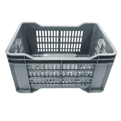 Vogue Perforated Plastic Storage Crate 542x360x290mm (Grey. 542x360x290mm) • PAS-DX998