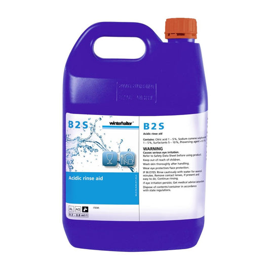 Winterhalter Universal Liquid Glass & Dishwashing Rinse Aid - 5Ltr • PAS-DY011