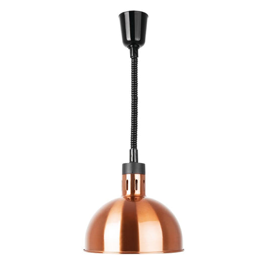 Apuro Retractable Dome Heat Shade Copper Finish • PAS-DY460-A