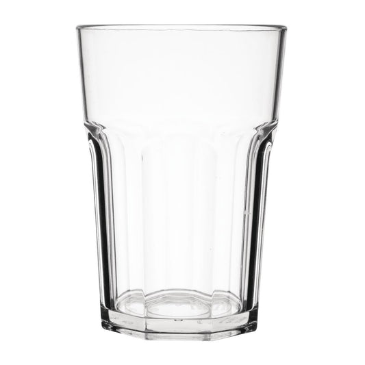 Olympia Kristallon Polycarbonate Orleans Tumblers 390ml (12 Pack) • PAS-DY790