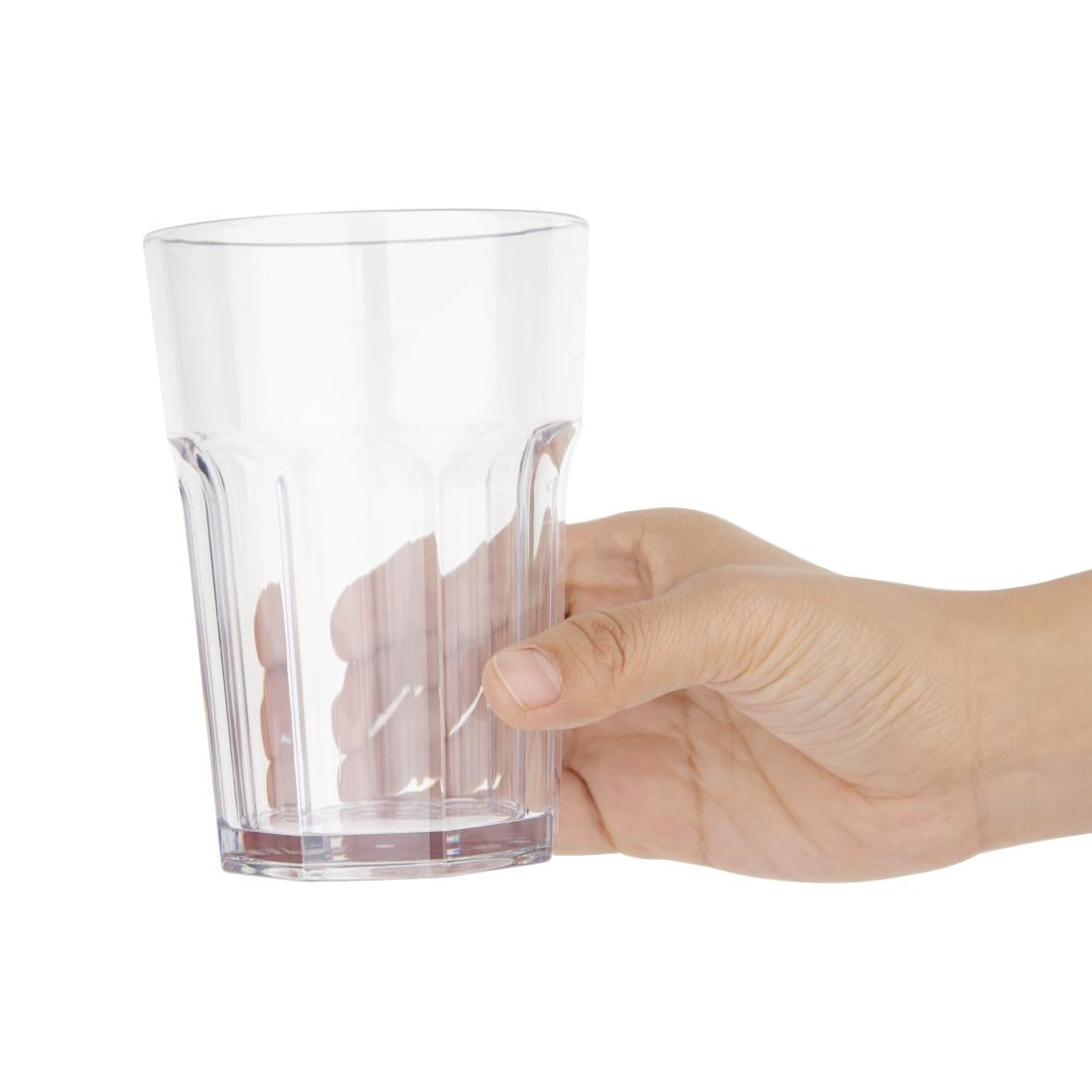 Olympia Kristallon Polycarbonate Orleans Tumblers 390ml (12 Pack) • PAS-DY790