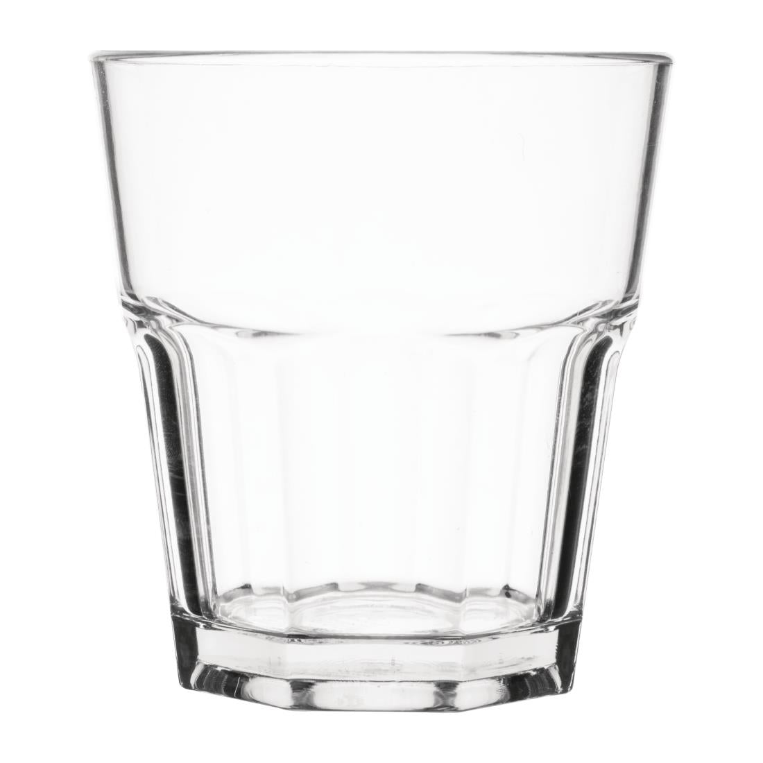 Olympia Kristallon Polycarbonate Orleans Rocks Tumblers 250ml (12 Pack) • PAS-DY792