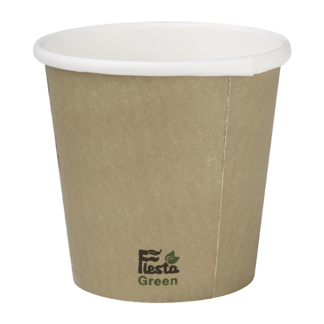 Fiesta Compostable Hot Cup Single Wall Kind 114ml (50 Pack) (Pack Quantity: 50) • PAS-DY980