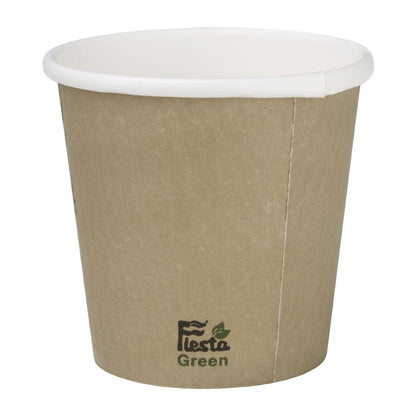 Fiesta Compostable Hot Cup Single Wall Kind 114ml (50 Pack) (Pack Quantity: 50) • PAS-DY980