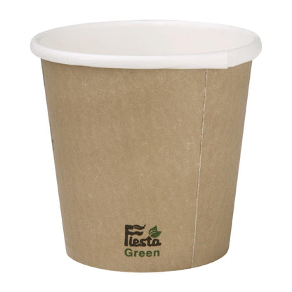 Fiesta Compostable Hot Cup Single Wall Kind 114ml (50 Pack) (Pack Quantity: 50) • PAS-DY980