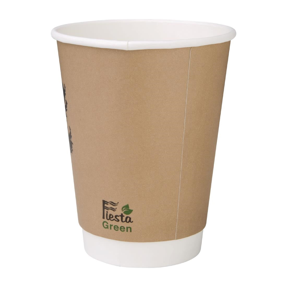 Fiesta Compostable Hot Cup Double Wall Kind  340ml (25 Pack) (Pack of 25) • PAS-DY986