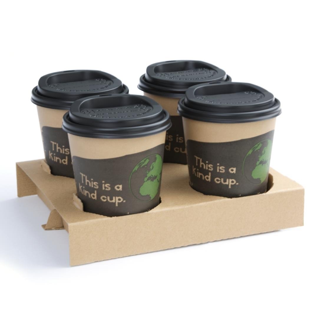 Fiesta Compostable Coffee Cups Double Wall 340ml / 12oz (Pack of 500) • PAS-DY987