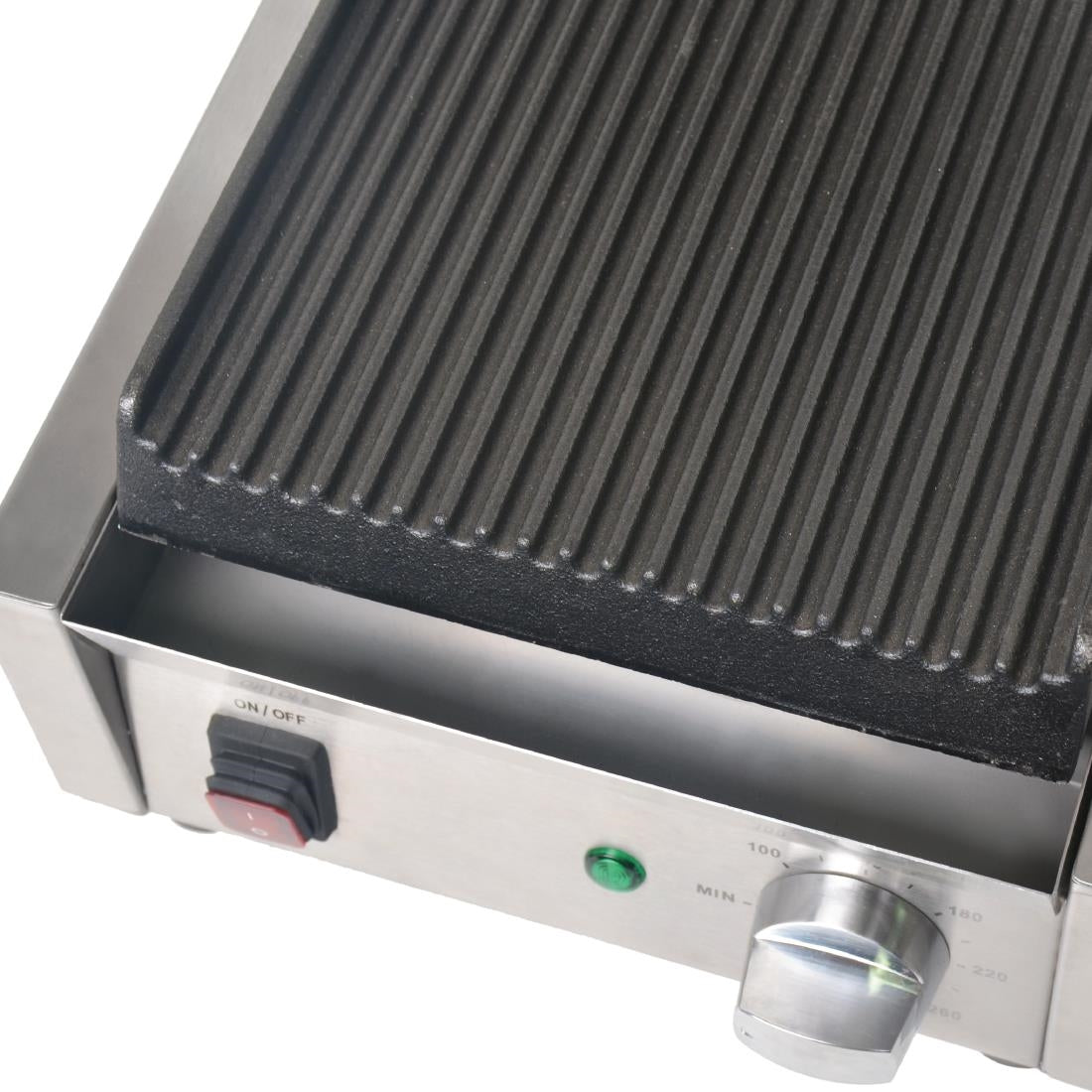 Apuro Bistro Ribbed Contact Grill • PAS-DY993-A