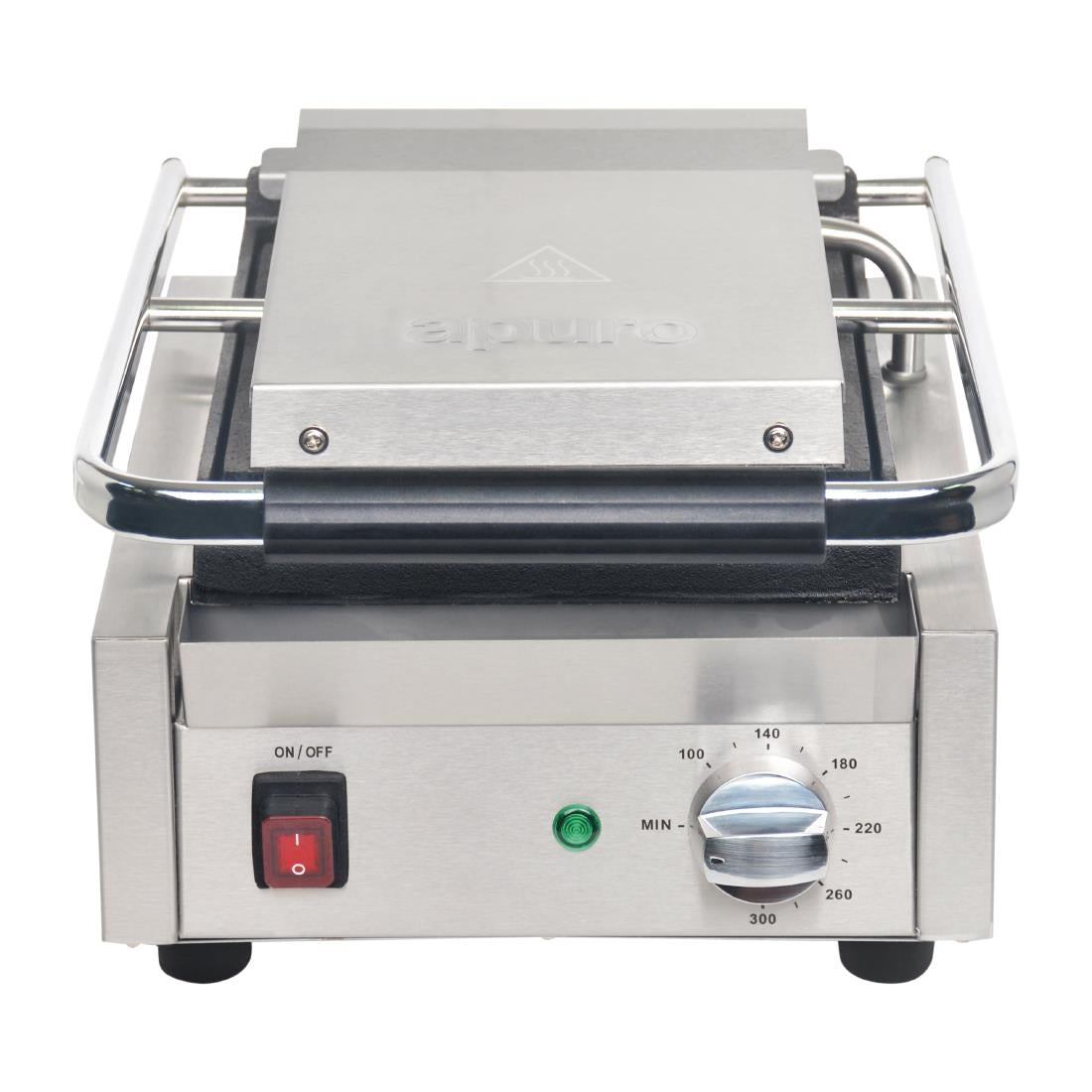 Apuro Bistro Ribbed Contact Grill • PAS-DY993-A