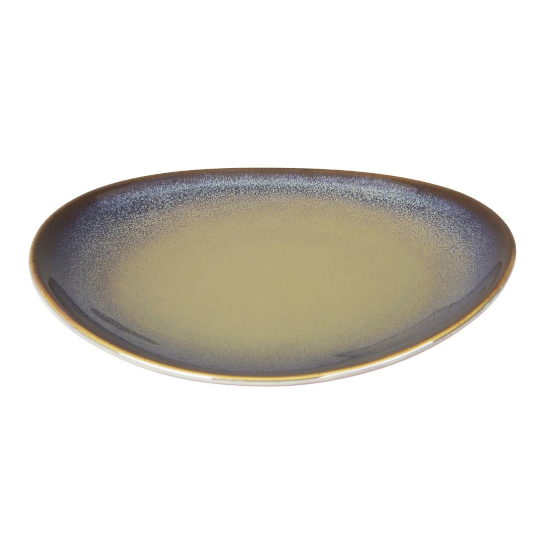 Olympia Birch Aubergine Coupe Plate - 205mm 8" (6 Pack) (205(Ø)mm | Pack Quantity: 6) • PAS-DZ696