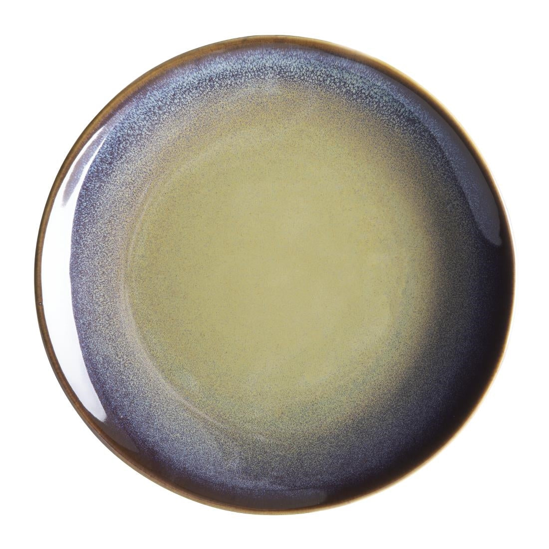 Olympia Birch Aubergine Coupe Plate - 205mm 8" (6 Pack) (205(Ø)mm | Pack Quantity: 6) • PAS-DZ696