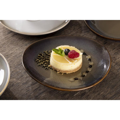 Olympia Birch Aubergine Coupe Plate - 205mm 8" (6 Pack) (205(Ø)mm | Pack Quantity: 6) • PAS-DZ696
