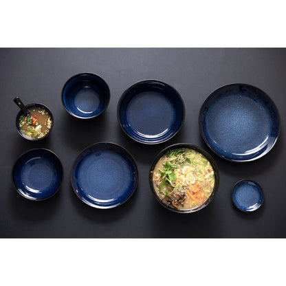 Olympia Luna Midnight Blue Footed Bowl - 150x84mm 6" (6 Pack) (150mm(Ø)x84(H)mm | Pack Quantity: 6) • PAS-DZ775