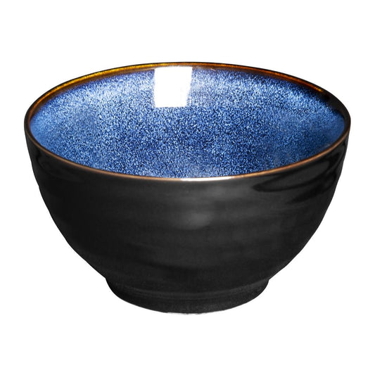 Olympia Luna Midnight Blue Footed Bowl - 150x84mm 6" (6 Pack) (150mm(Ø)x84(H)mm | Pack Quantity: 6) • PAS-DZ775