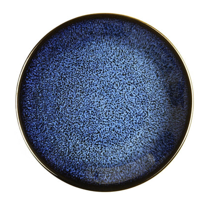 Olympia Luna Midnight Blue Soy Dishes 100mm (12 Pack) (100(Ø)x18(H)mm | Pack Quantity: 12) • PAS-DZ777
