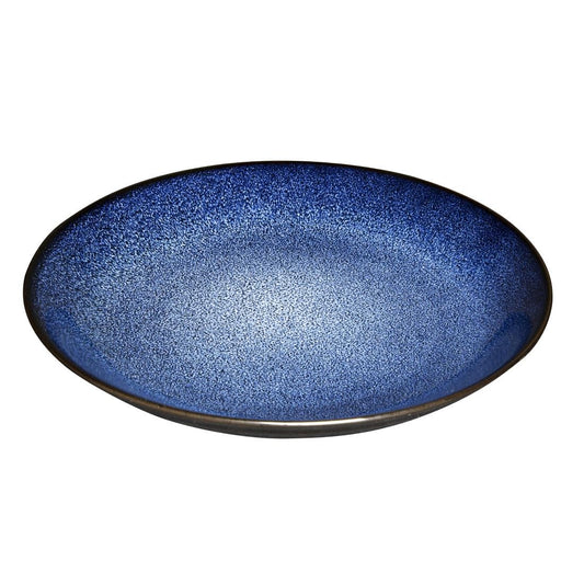 Olympia Luna Midnight Blue Coupe Plate - 255mm 10" (4 Pack) (255(Ø)x43(H)mm | Pack Quantity: 4) • PAS-DZ778