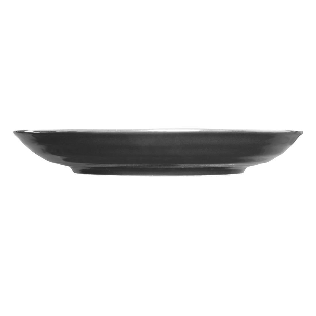 Olympia Luna Midnight Blue Coupe Plate - 255mm 10" (4 Pack) (255(Ø)x43(H)mm | Pack Quantity: 4) • PAS-DZ778