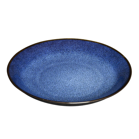 Olympia Luna Midnight Blue Coupe Plate - 205mm 8" (Box 4) • PAS-DZ779