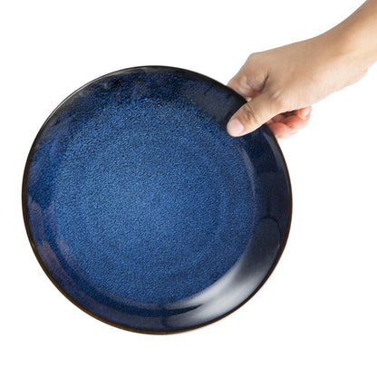 Olympia Luna Midnight Blue Coupe Plate - 205mm 8" (Box 4) • PAS-DZ779