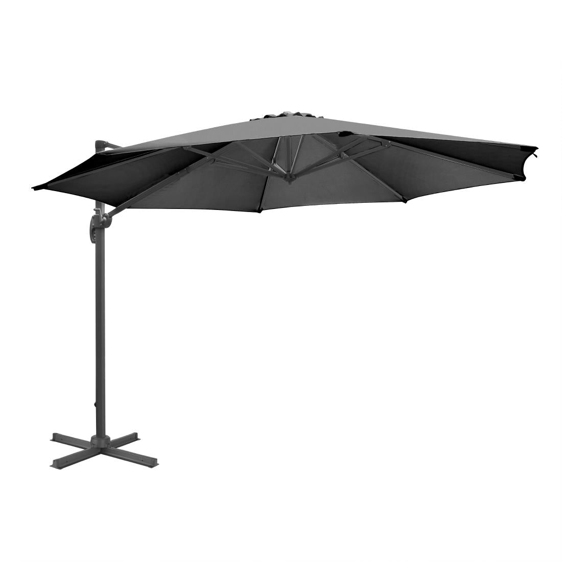 Bolero Venice Heavy Duty Umbrella Black 3.5m • PAS-DZ872